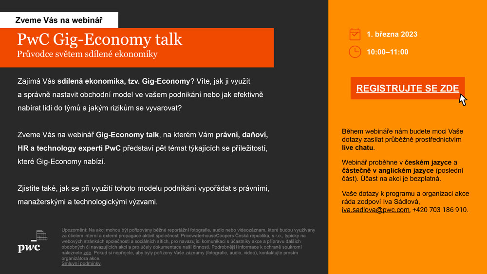 Gig Economy talk CZ 1