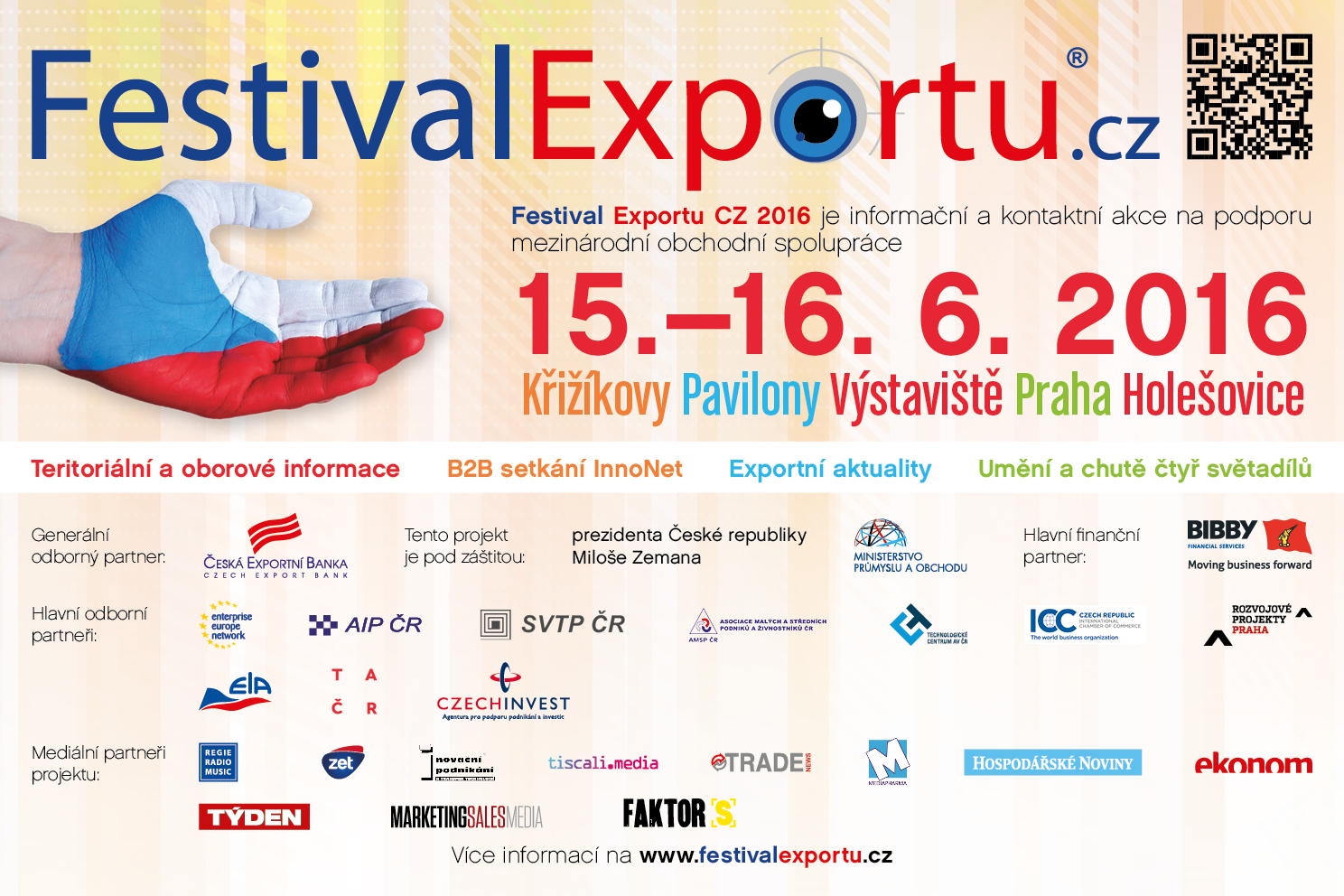 Festival Exportu CZ 2016 pozvánka