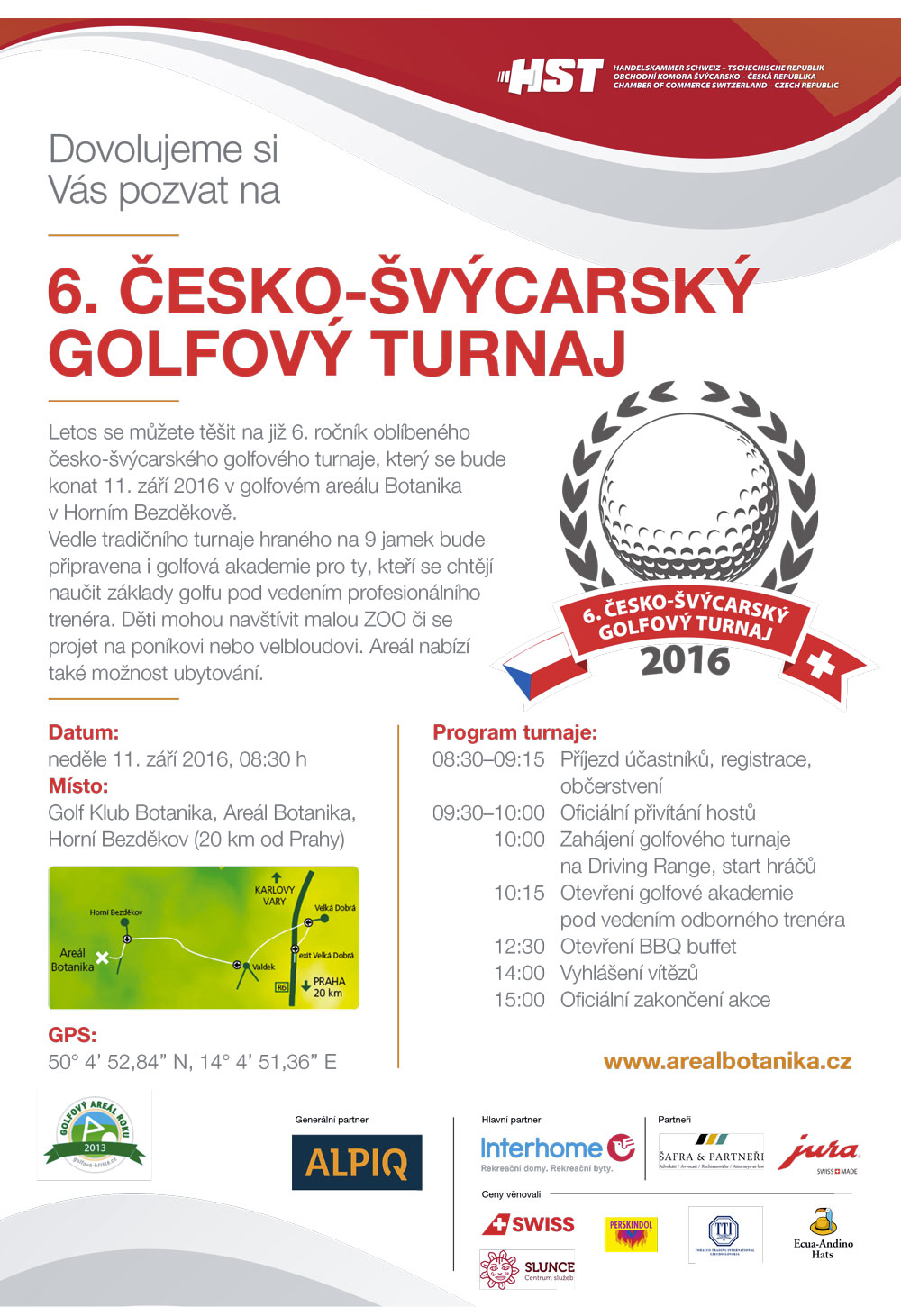 Golfovy turnaj 2016 CZ 1